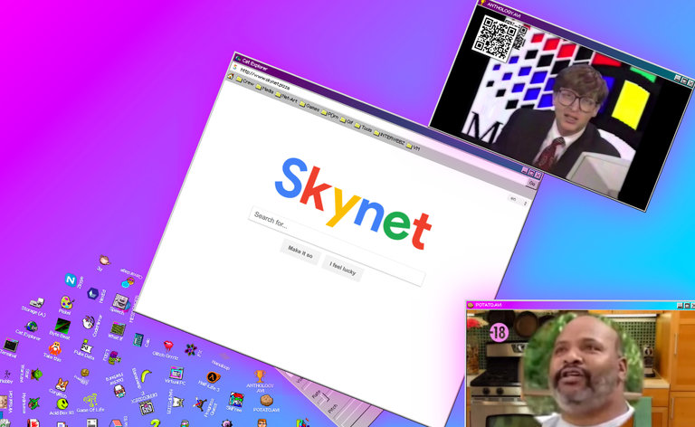 The Latest in internet Design? Retro Websites galvanized by the ’90s